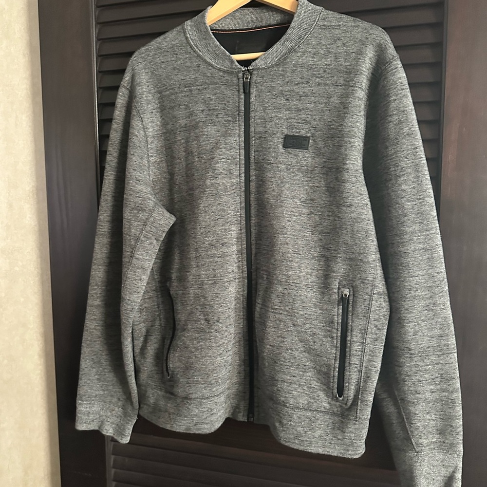 Abercrombie &‎ Fitch Men's Charcoal Zip-Up